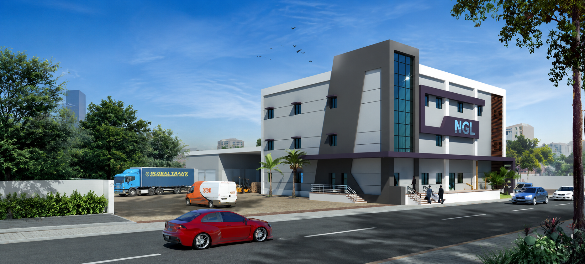 Best architecture firm in Mumbai - Geometrix Architects delivering industrial and commercial projects across Mumbai and Navi Mumbai