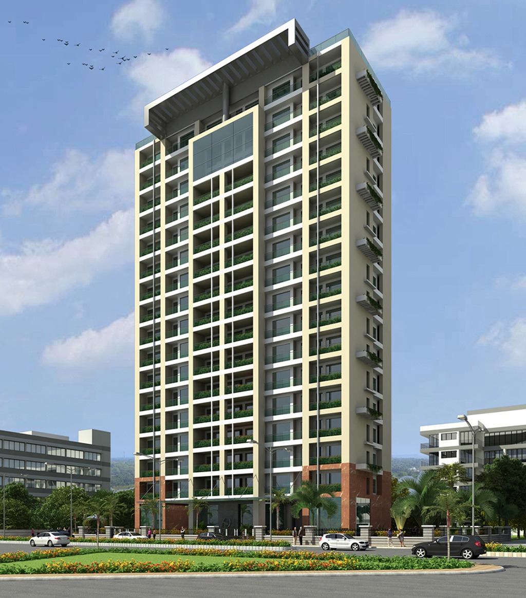 Modern residential house