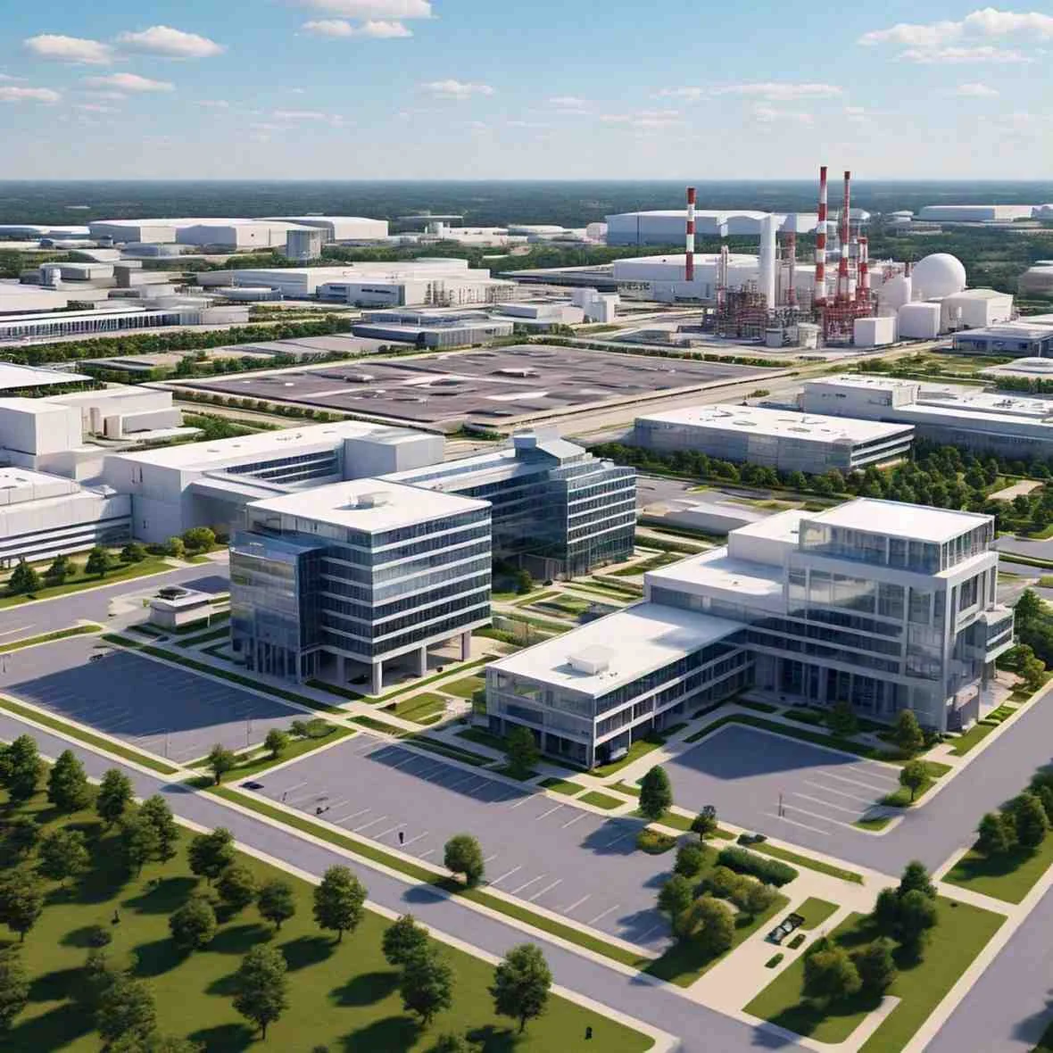 pharma API plants architechture