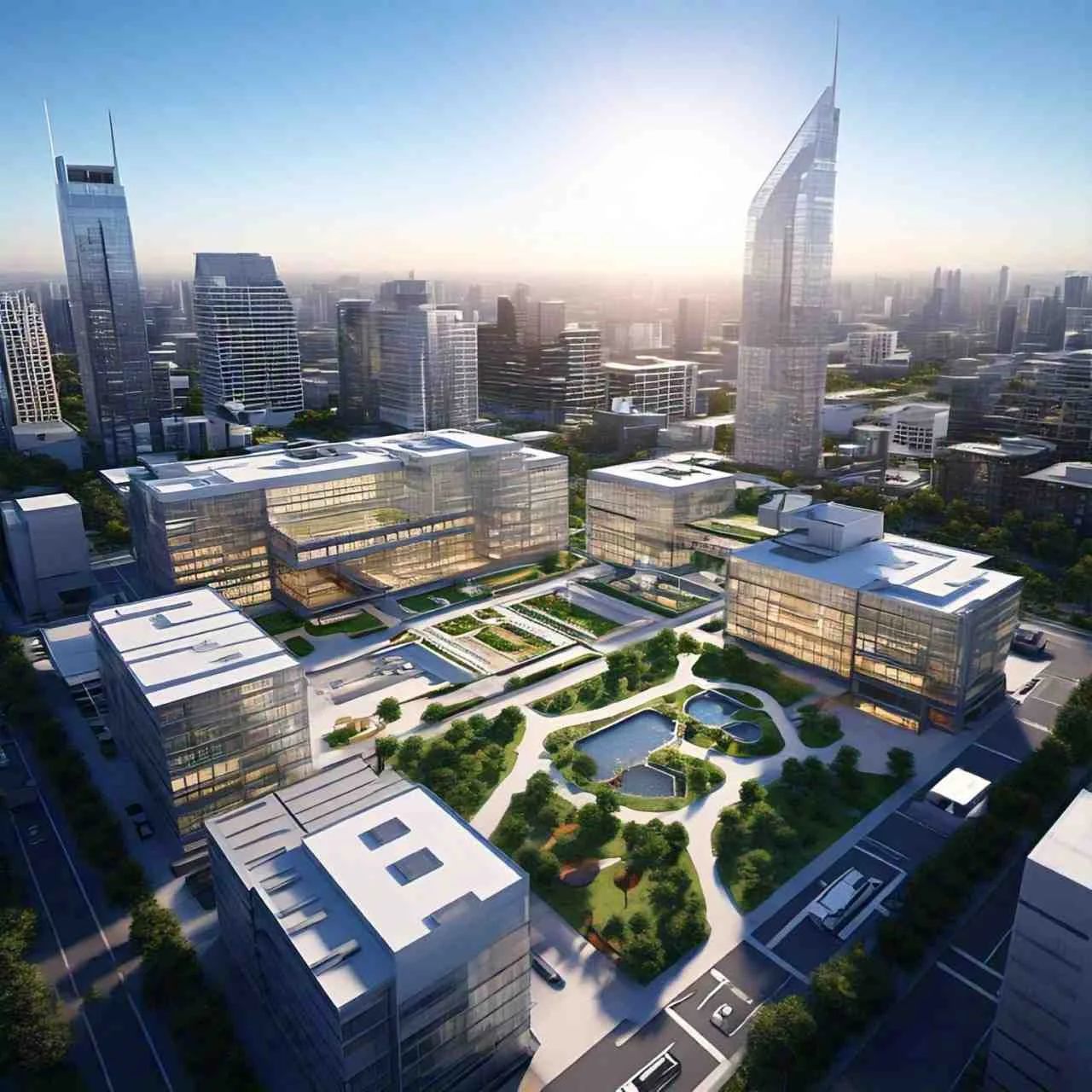 corparate parks architecture 